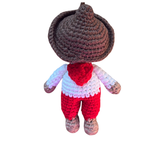 Filipino Inspired Keychain: Pedro Magsasaka