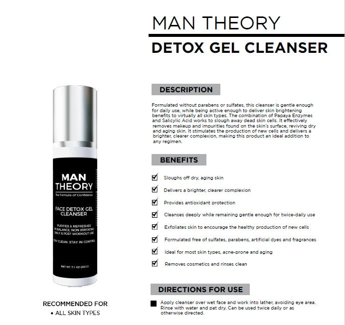 Face Detox Gel Cleanser