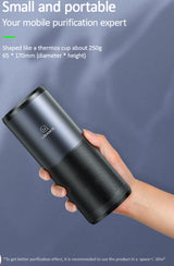 Portable Car Air Purifier + Sterilizer + Scent Diffuser