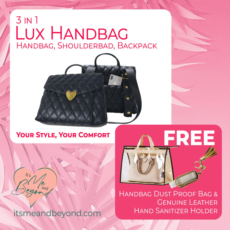 3 in 1 Lux Handbag – its me and beyond