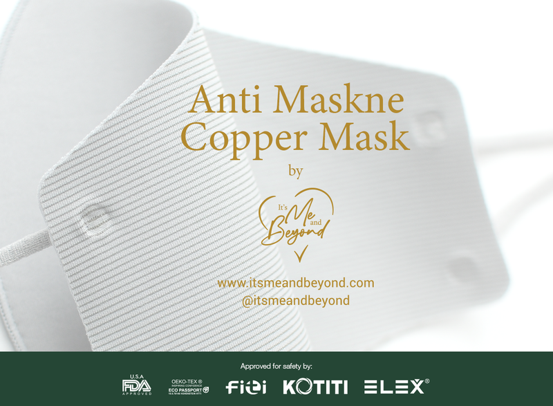 ANTIBAC and BEYOND COPPER MASK with Adjustable Ear Loop