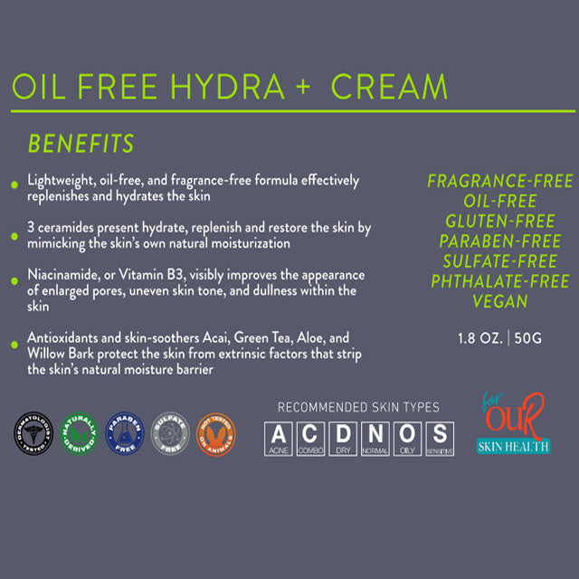 Oil Free Hydra + Cream